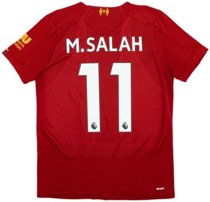 2019-20 Liverpool Home Shirt M.Salah #11 - 8/10 - (XL.Boys)