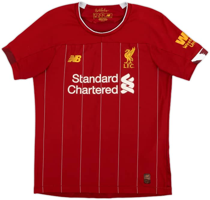 2019-20 Liverpool Home Shirt M.Salah #11 - 8/10 - (XL.Boys)