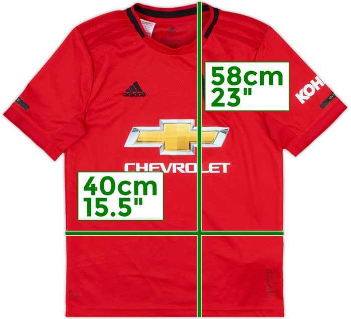 2019-20 Manchester United Home Shirt B.Fernandes #18 - 5/10 - (M.Boys)