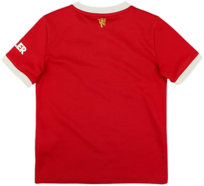 2021-22 Manchester United Home Shirt - 7/10 - (S.Boys)