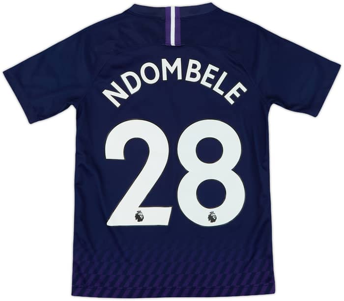 2019-20 Tottenham Away Shirt Ndombele #28 - 6/10 - (L.Boys)