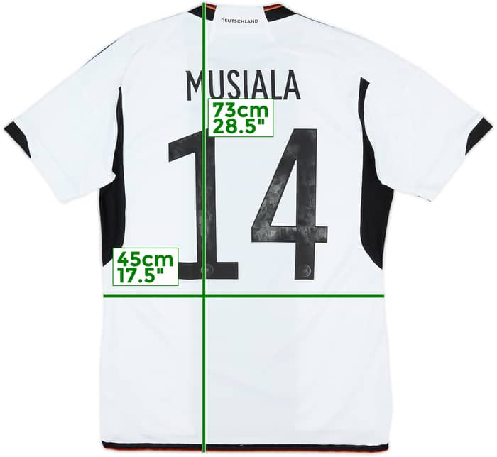 2022-23 Germany Home Shirt Musiala #14 - 9/10 - (M)