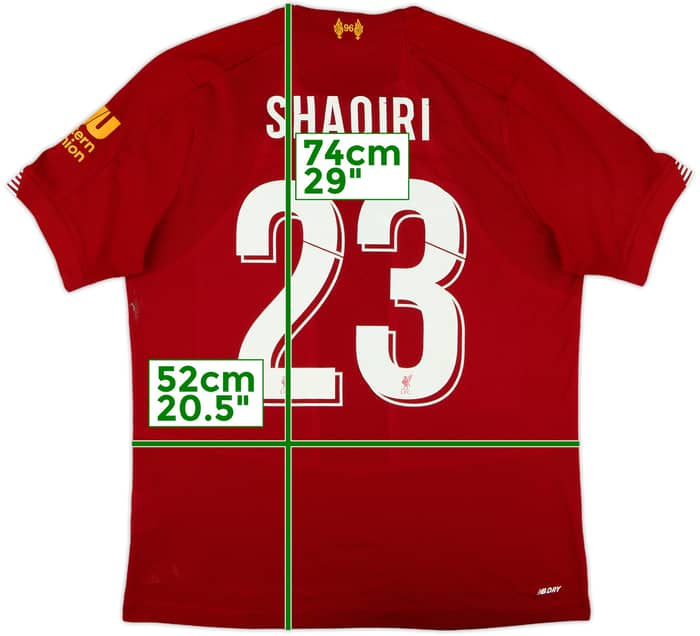 2019-20 Liverpool Home Shirt Shaqiri #23 - 5/10 - (M)
