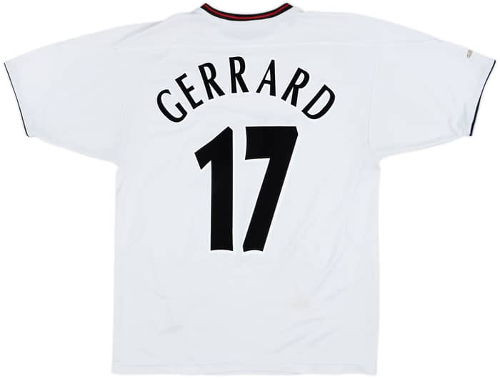 2003-04 Liverpool Away Shirt Gerrard #17 - 6/10 - (M)