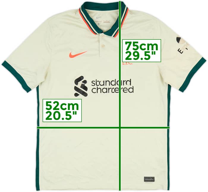 2021-22 Liverpool Away Shirt - 4/10 - (L)