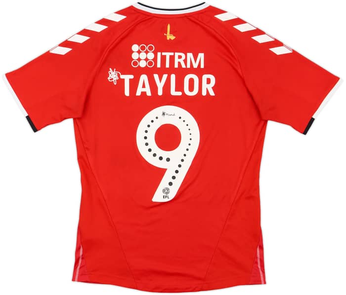 2019-20 Charlton Home Shirt Taylor #9 - 7/10 - (S)