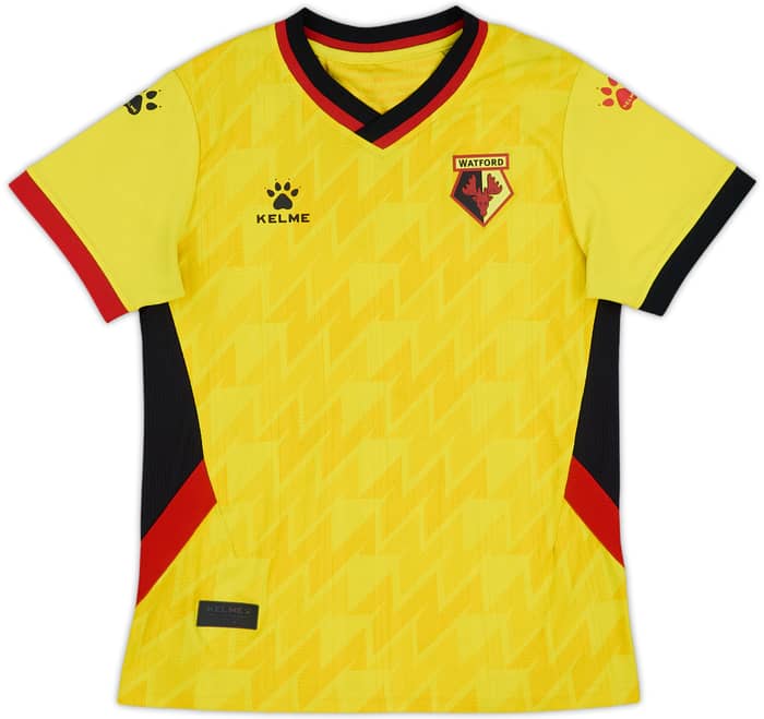 2022-23 Watford Home Shirt - 8/10 - (L.Boys)