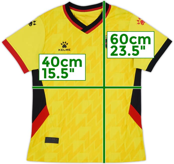 2022-23 Watford Home Shirt - 8/10 - (L.Boys)