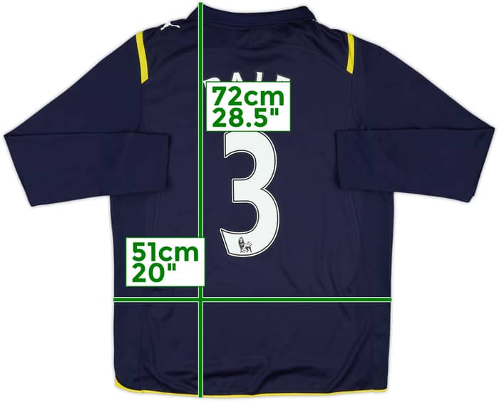 2009-10 Tottenham Away L/S Shirt Bale #3 - 9/10 - (S)