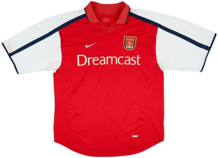 2000-02 Arsenal Home Shirt Henry #14 - 7/10 - (L)