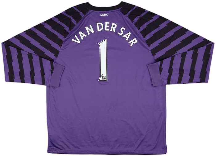 2010-11 Manchester United GK Shirt Van Der Sar #1 - 9/10 - (XXL)