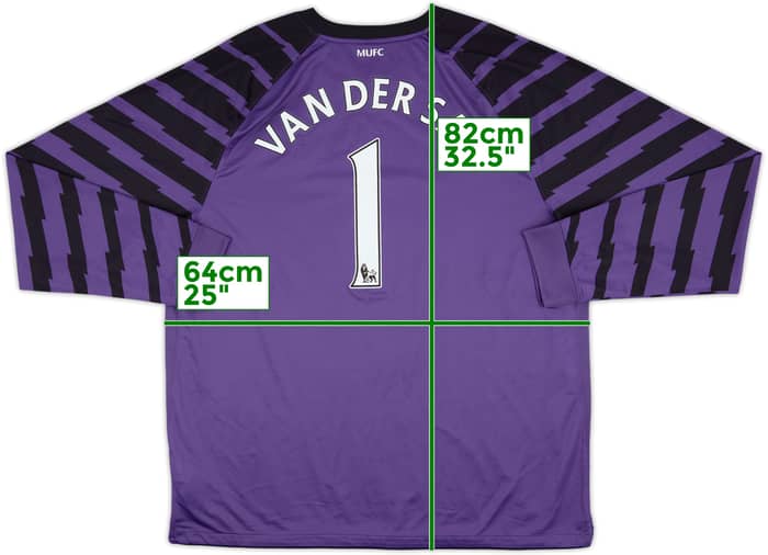 2010-11 Manchester United GK Shirt Van Der Sar #1 - 9/10 - (XXL)