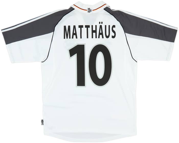 2000-02 Germany Home Shirt Matthaus #10 - 8/10 - (L)