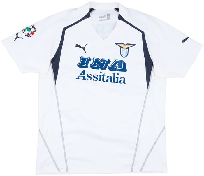 2005-06 Lazio Match Issue Away Shirt Liverani #20