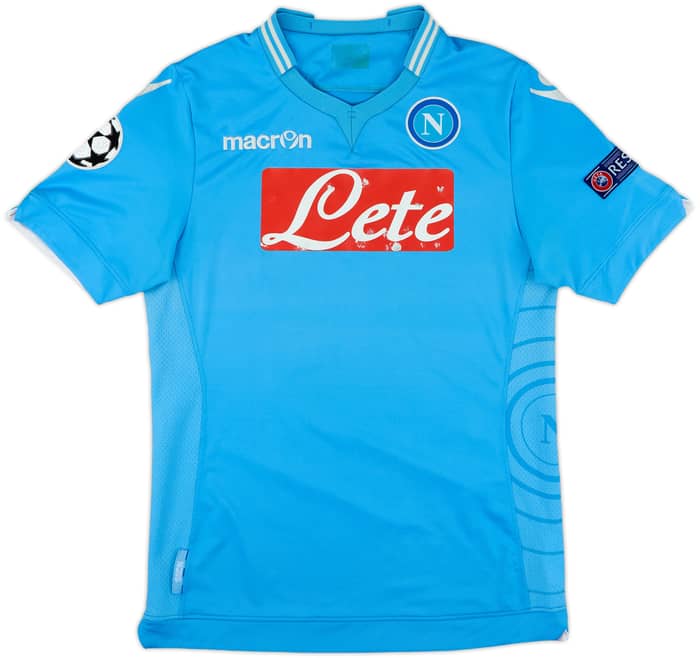 2013-14 Napoli Home Shirt Higuain #9 - 5/10 - (M)