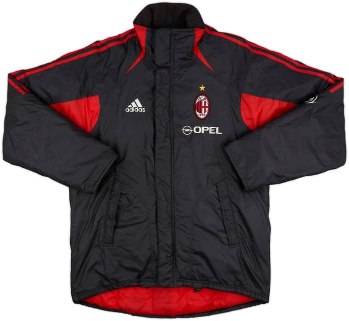 2005-06 AC Milan adidas Padded Bench Coat - 8/10 - (S)