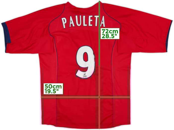 2004-05 Paris Saint-Germain Away Shirt Pauleta #9 - 6/10 - (M)