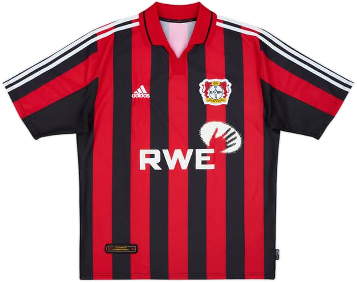 2001-02 Bayer Leverkusen Home Shirt Ballack #13 - 8/10 - (XL)