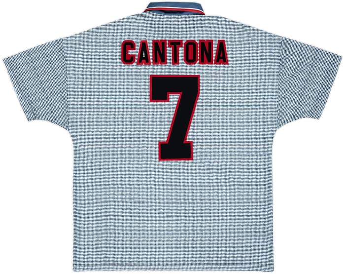 1995-96 Manchester United Away Shirt Cantona #7 - 10/10 - (XL)