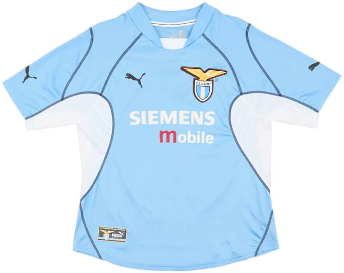 2001-02 Lazio Home Shirt Crespo #10 - 7/10 - (S)
