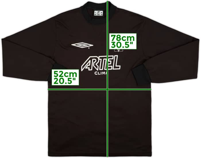 2000-01 Vicenza Umbro Sweat Top - 7/10 - (L)