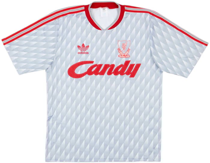 1989-91 Liverpool Away Shirt - 6/10 - (M)