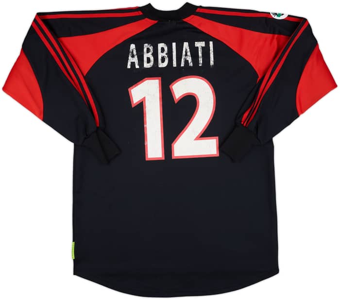 2000-01 AC Milan Match Issue GK Shirt Abbiati #12