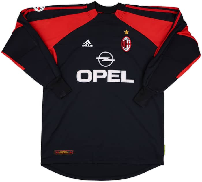 2000-01 AC Milan Match Issue GK Shirt Abbiati #12
