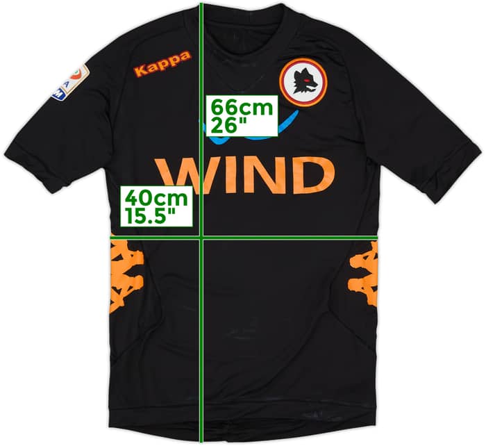 2011-12 Roma Third Shirt - 5/10 - (S)