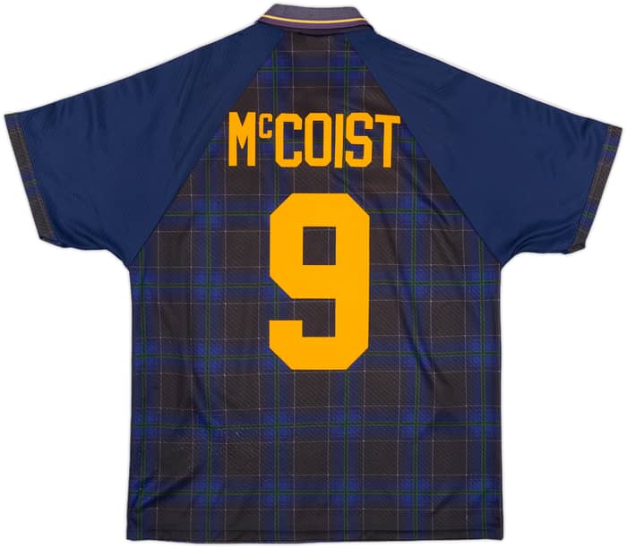 1994-96 Scotland Home Shirt McCoist #9 - 8/10 - (L)
