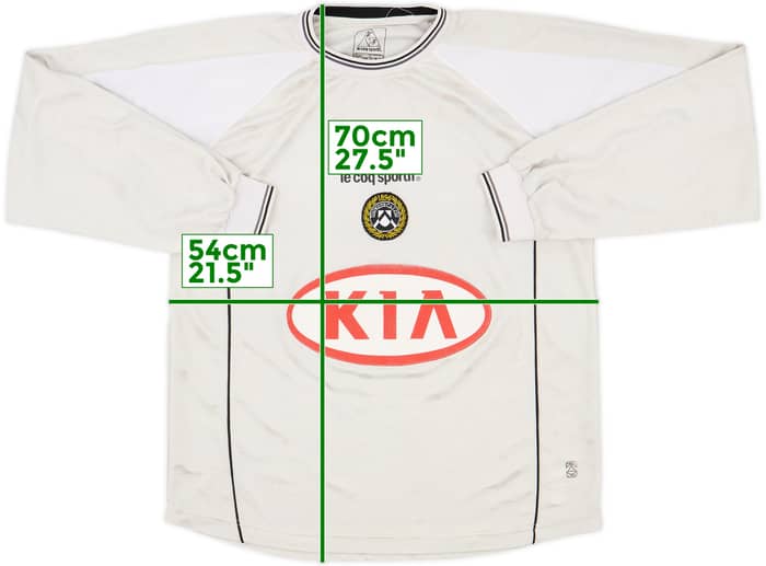 2004-05 Udinese Le Coq Sportif Training L/S Shirt - 6/10 - (L)