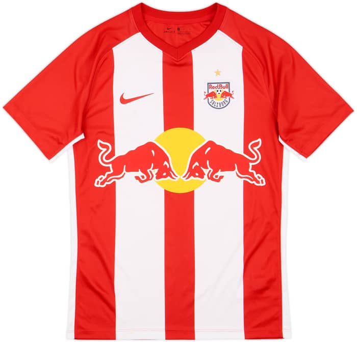 2019-20 Red Bull Salzburg Home Shirt Haaland #30 - 7/10 - (M)