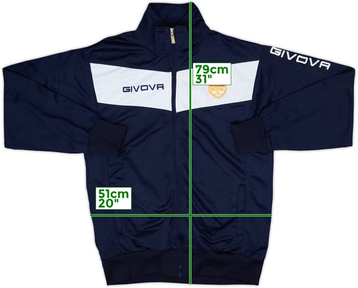 2012-13 ACR Messina Givova Track Jacket - 7/10 - (XL)
