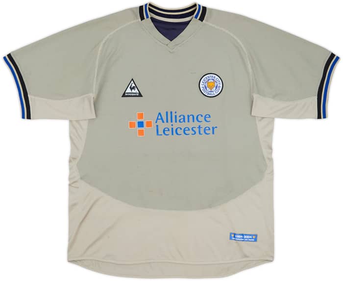 2004-05 Leicester Away Shirt Gudjonsson #22 - 5/10 - (XL)