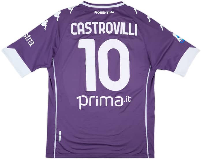 2020-21 Fiorentina Home Shirt Castrovilli #10 - 7/10 - (XXL)