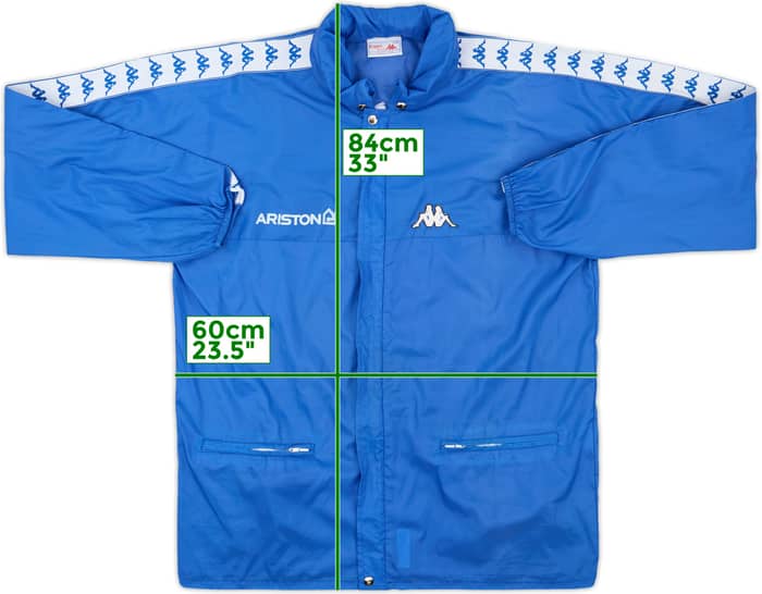 1988-89 Juventus Kappa Windbreaker - 8/10 - (XL)