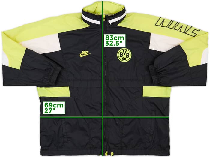1996-97 Borussia Dortmund Nike Rain Jacket - 8/10 - (XL)