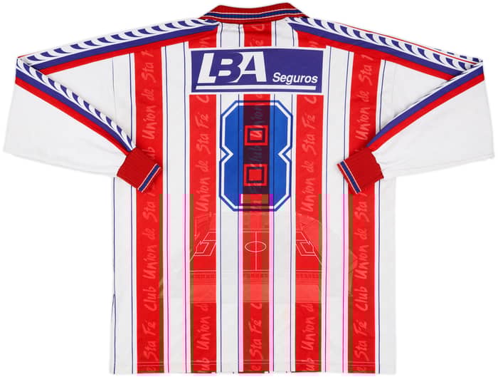 1997-98 Union de Santa Fe Home L/S Shirt #8 - 5/10 - (XL)