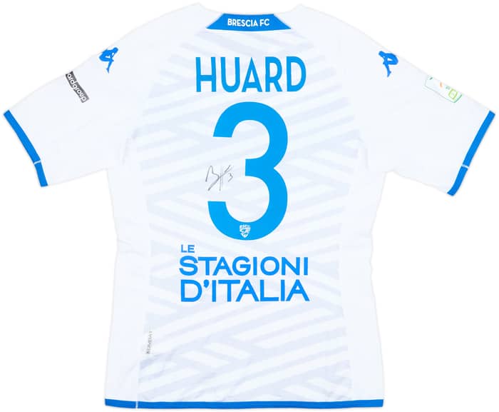 2022-23 Brescia Signed Authentic Away Shirt Huard #3 (XL)