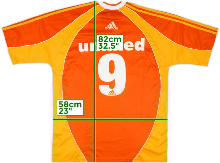 2002 Fluminense Third Shirt #9 - 8/10 - (XL)