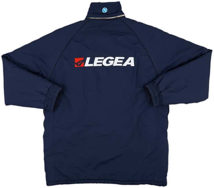 2003-04 Napoli Legea Hooded Rain Jacket - 8/10 - (L)