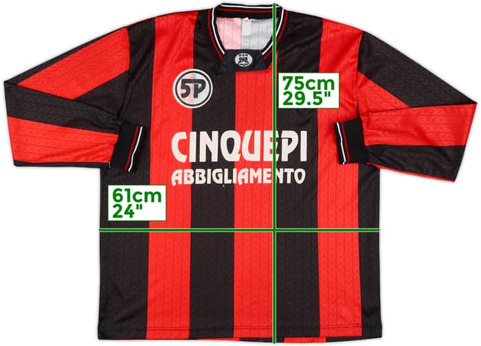 1999-00 Palmese Match Issue Home L/S Shirt #18