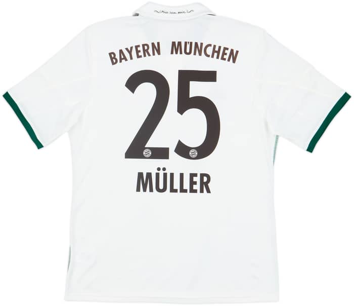 2013-14 Bayern Munich Away Shirt Muller #25 (L)