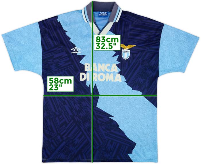1994-95 Lazio Match Issue Away Shirt #8