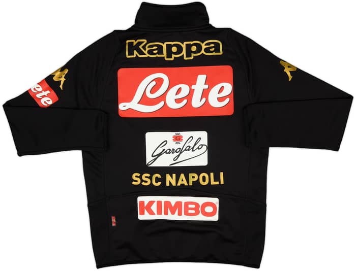 2016-17 Napoli Kappa 1/4 Zip Drill Top - 8/10 - (M)