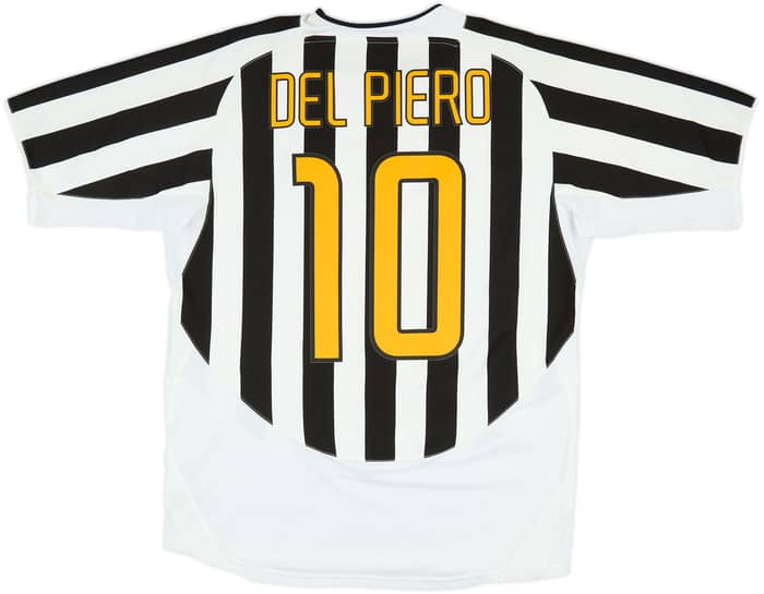 2003-04 Juventus Home Shirt Del Piero #10 - 7/10 - (L)