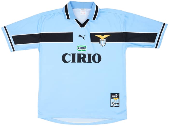 1998-00 Lazio Basic Home Shirt Nesta #13 - 6/10 - (XXL)