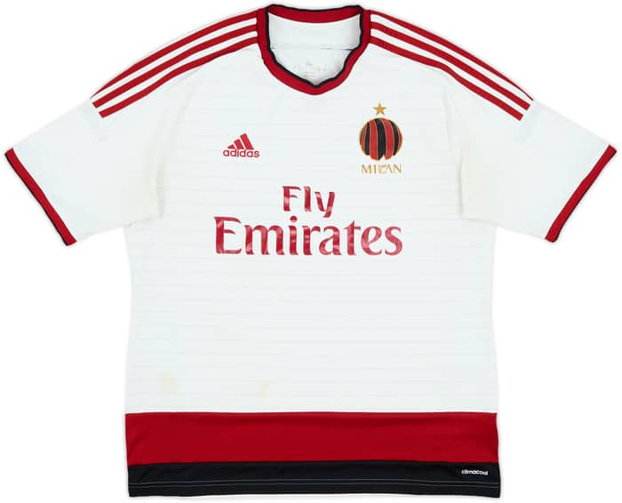 2014-15 AC Milan Away Shirt De Jong #34 - 4/10 - (L)