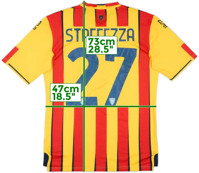 2021-22 Lecce Home Shirt Strefezza #27 - 9/10 - (M)