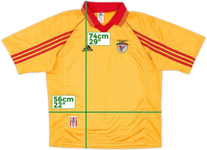 1998-99 Benfica Away Shirt - 8/10 - (L)